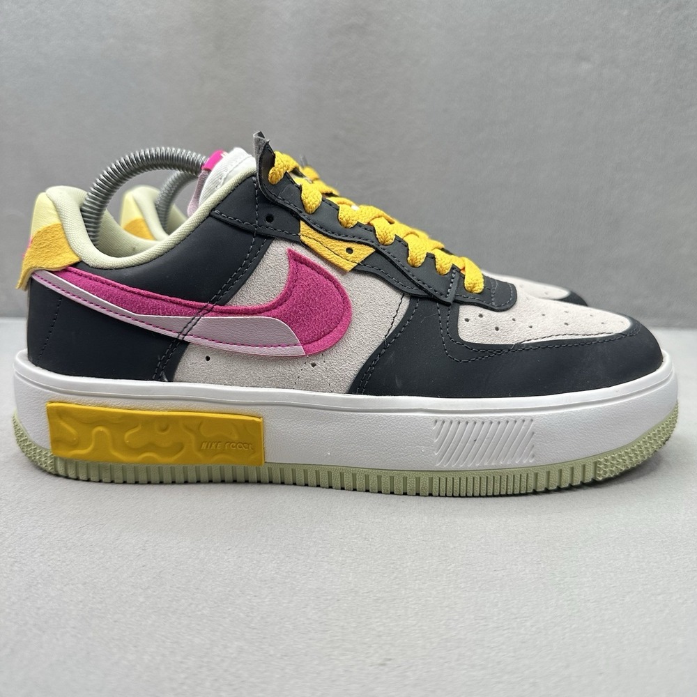Nike Air Force 1 Fontanka Pink Prime Womens Size 8.5 Shoes Pink Black Funky 2022